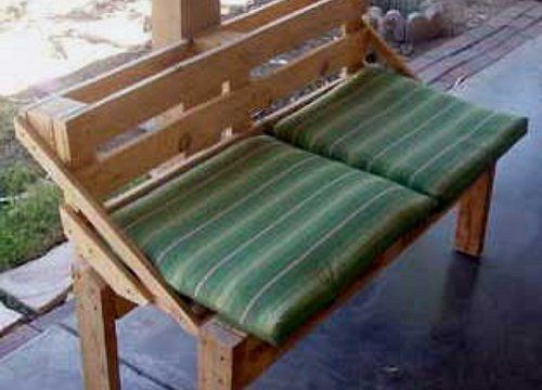 Сшить сидушку на скамейку с поролоном